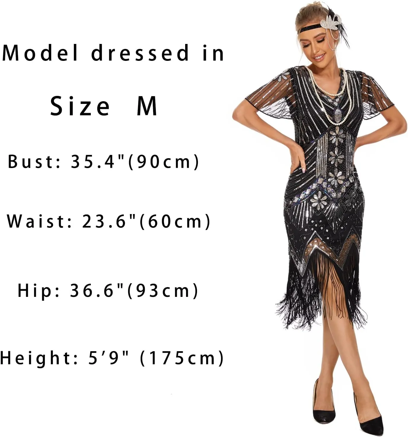 1920s Dresses for Women Flapper Dress Gatsby Dresses for Women Roaring 20's Dress