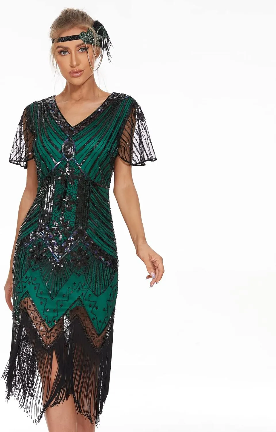 1920s Dresses for Women Flapper Dress Gatsby Dresses for Women Roaring 20's Dress