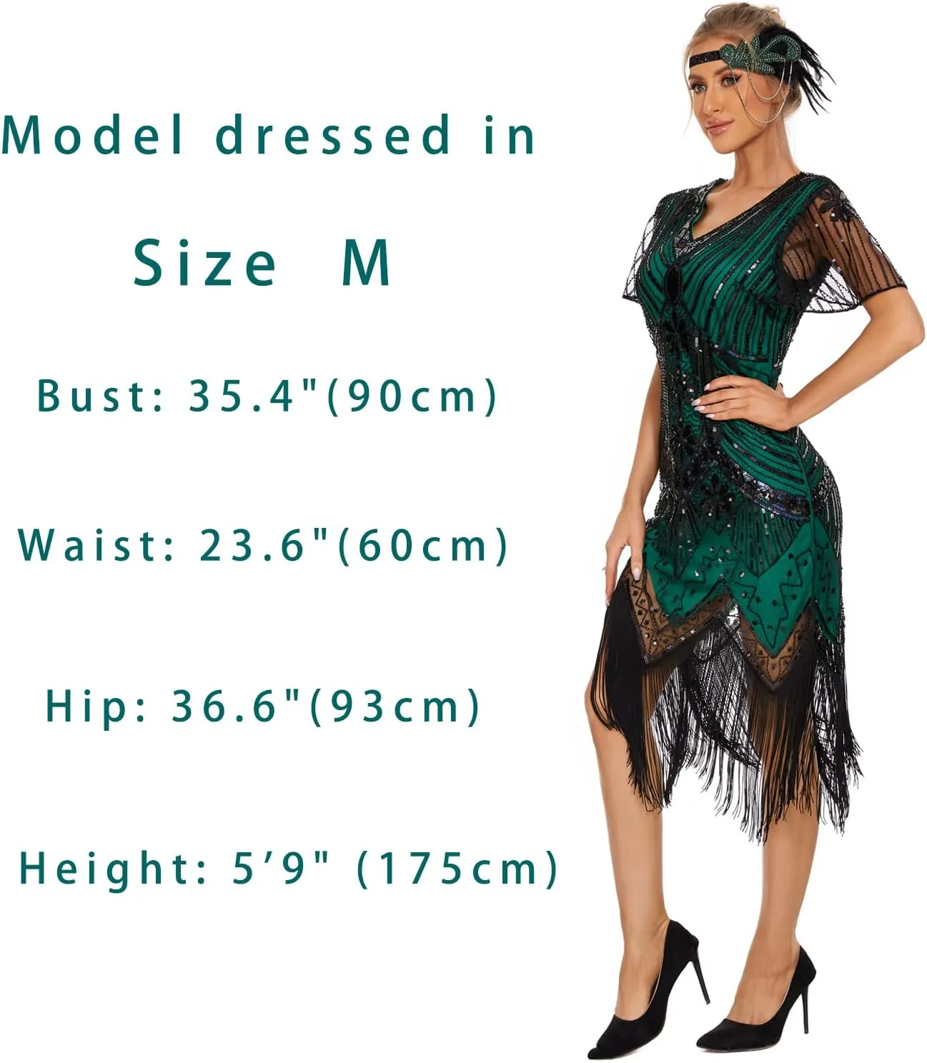 1920s Dresses for Women Flapper Dress Gatsby Dresses for Women Roaring 20's Dress