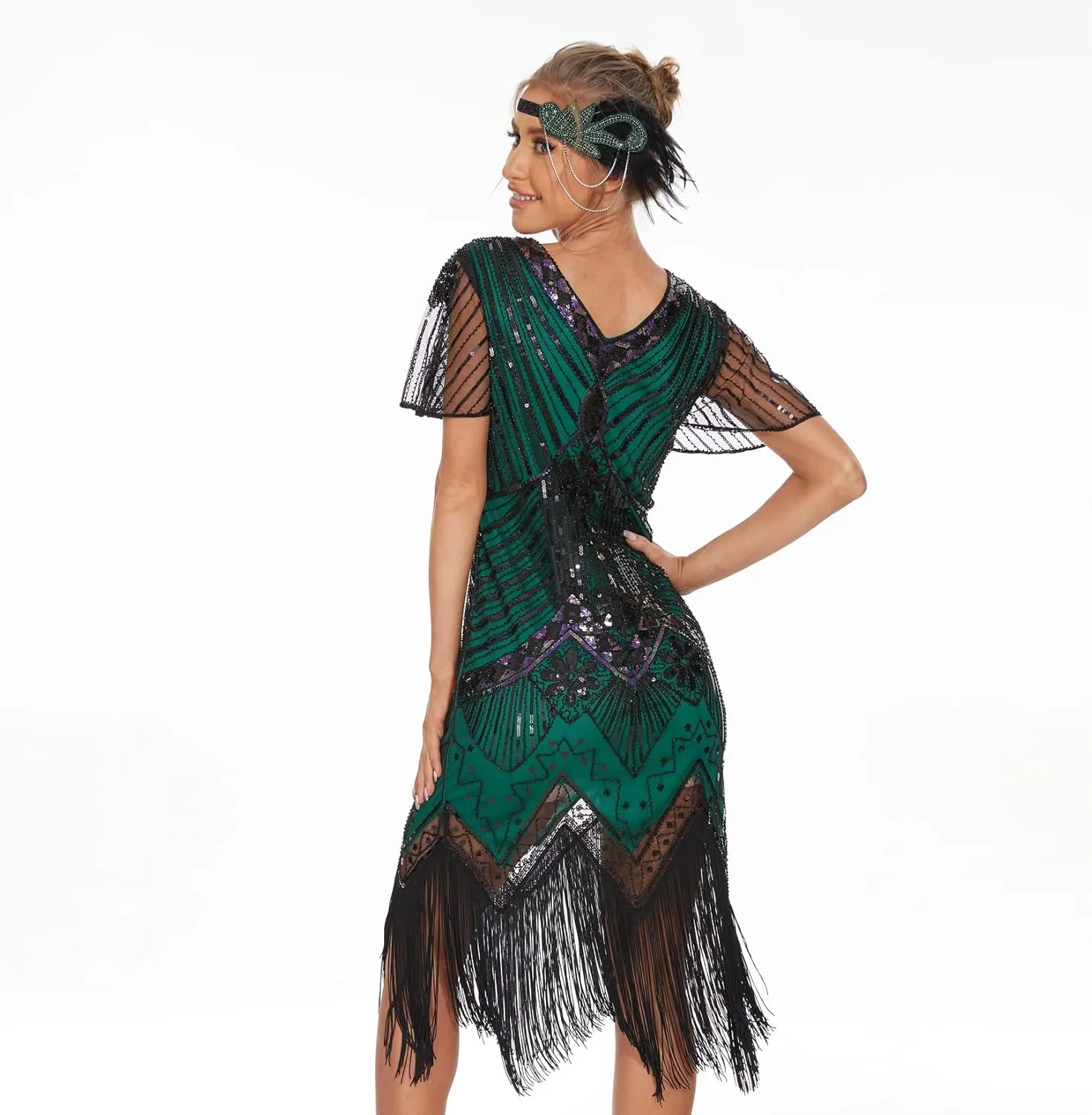 1920s Dresses for Women Flapper Dress Gatsby Dresses for Women Roaring 20's Dress