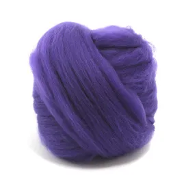Amethyst Dyed Merino Tops