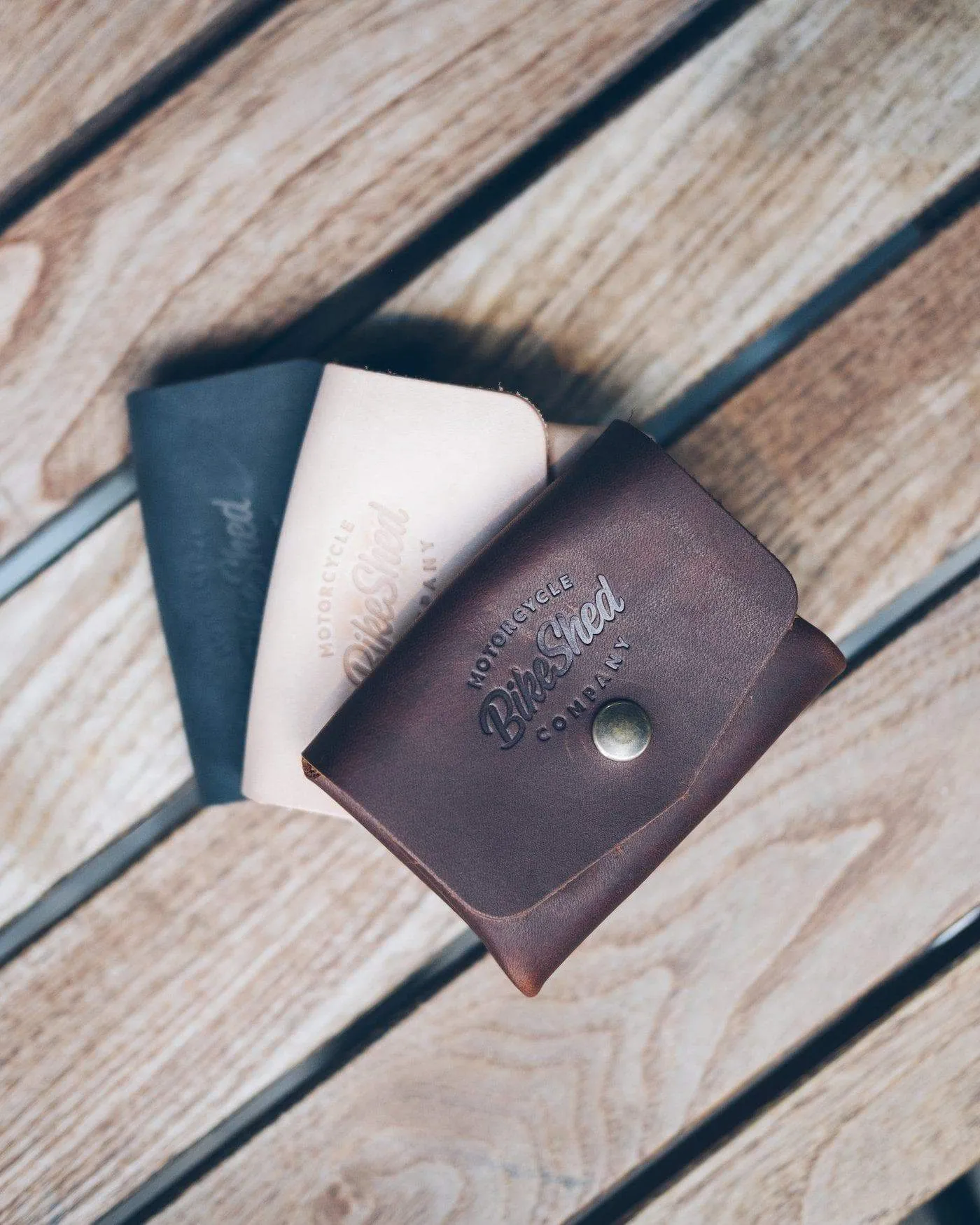 BSMC x Duke & Sons Snap Wallet - Brown