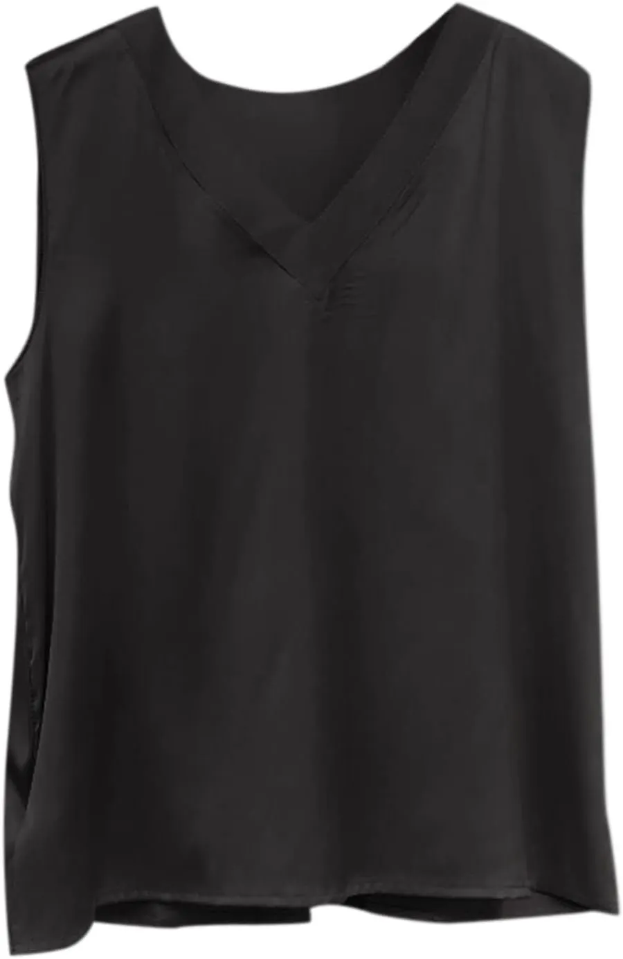 Cotton Tank Top Women Women's Camisole Glossy Satin Sleeveless V Neck Lace Toggle Womens Summer Cami Tops