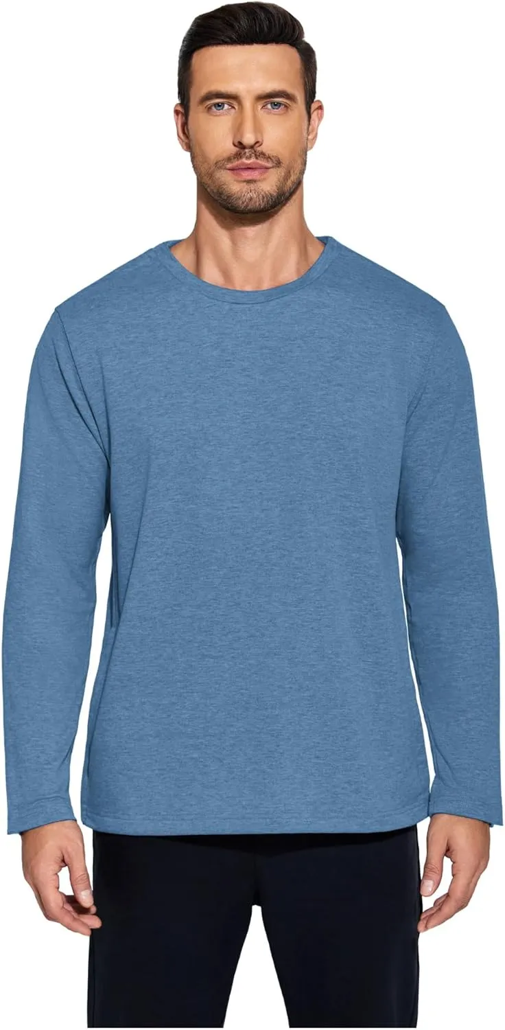 Deyeek Post Shoulder Surgery Recovery Shirts For Men Chemo Port Access Top Snap Full Tear Away Long Sleeve