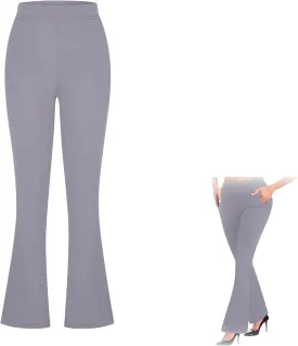 Dress Pants Women Business Casual Work Pants, Women High Waist Stretchy, Women's Office Trousers, Office Slacks