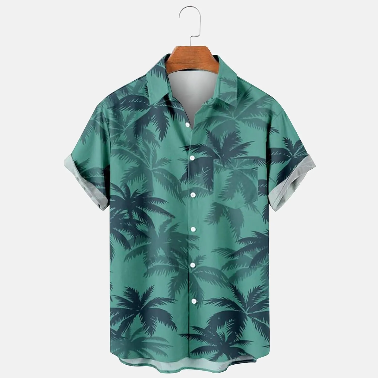 Hawaiian Shirts for Men Down Tropical Holiday Beach Shirts Men's Hawaiian Shirt Men's Hawaiian Floral Shirts Funny