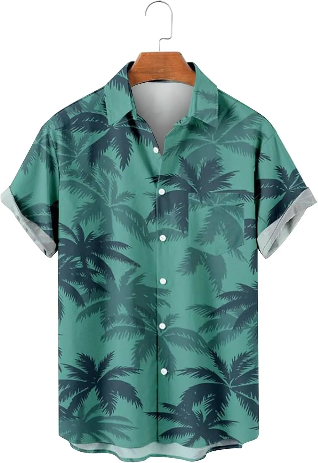 Hawaiian Shirts for Men Down Tropical Holiday Beach Shirts Men's Hawaiian Shirt Men's Hawaiian Floral Shirts Funny