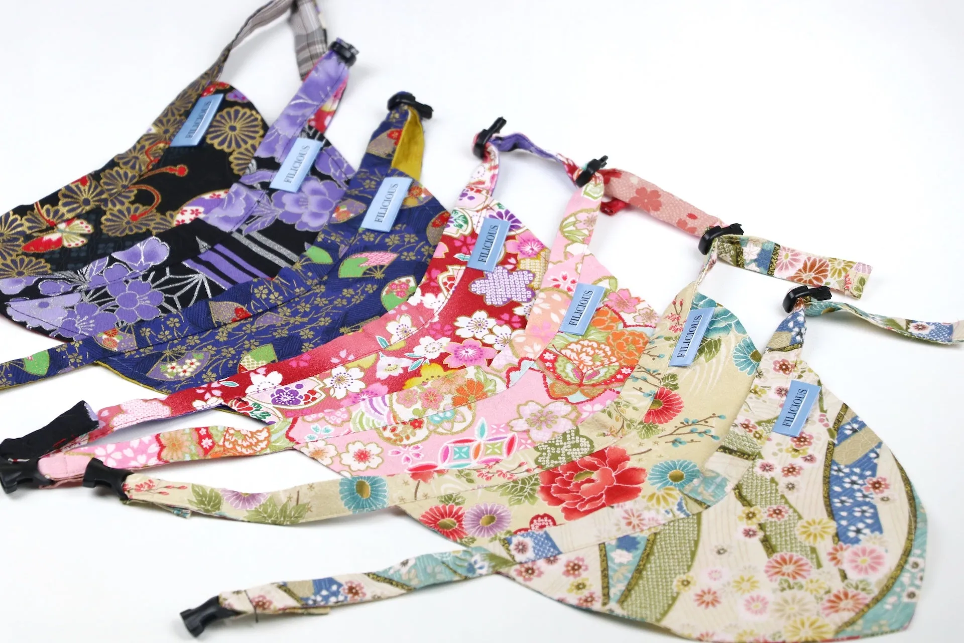 Limited editions Japanese Yukata neckerchief  - Double sided B0032020