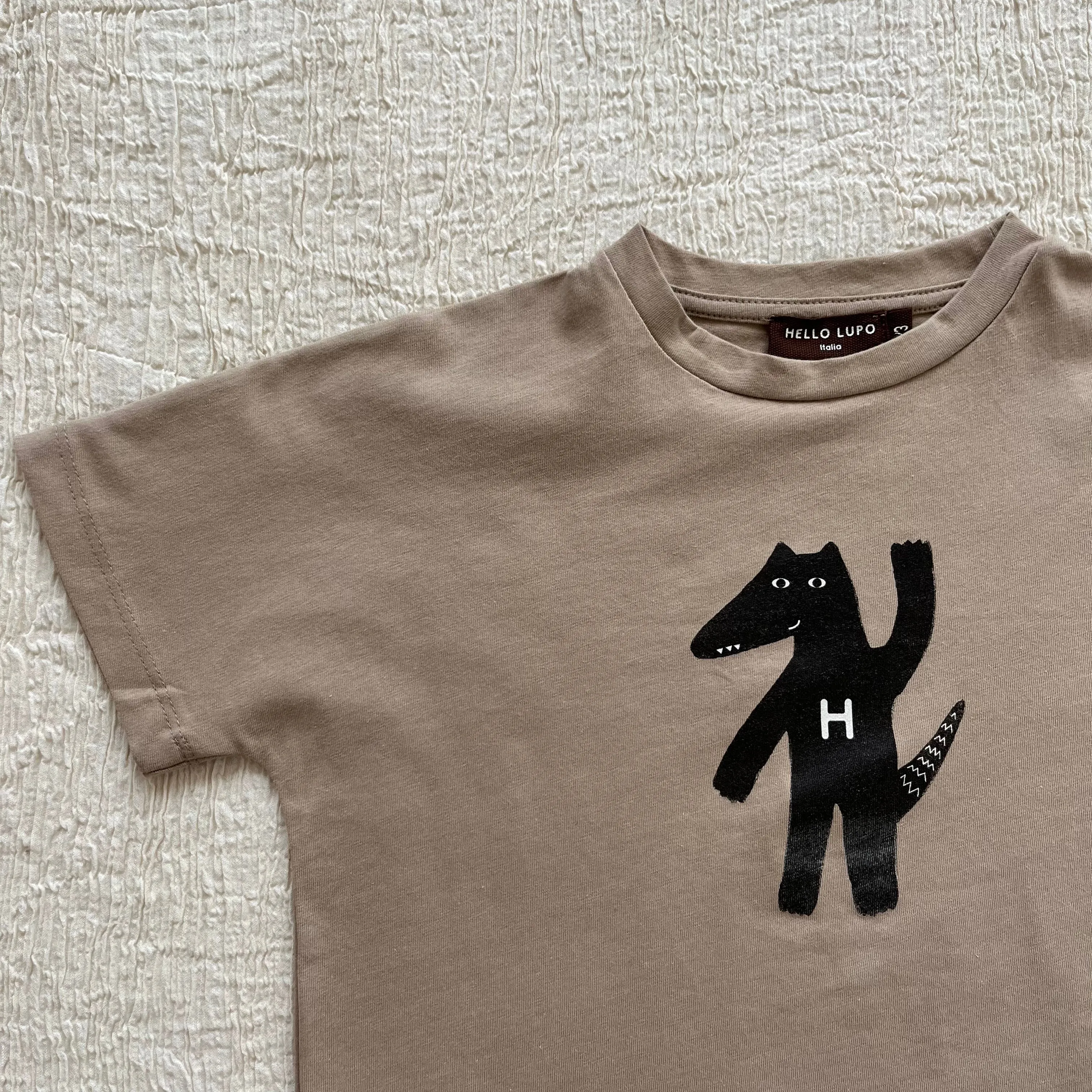 Lupo T-Shirt / beige [HELLO LUPO]
