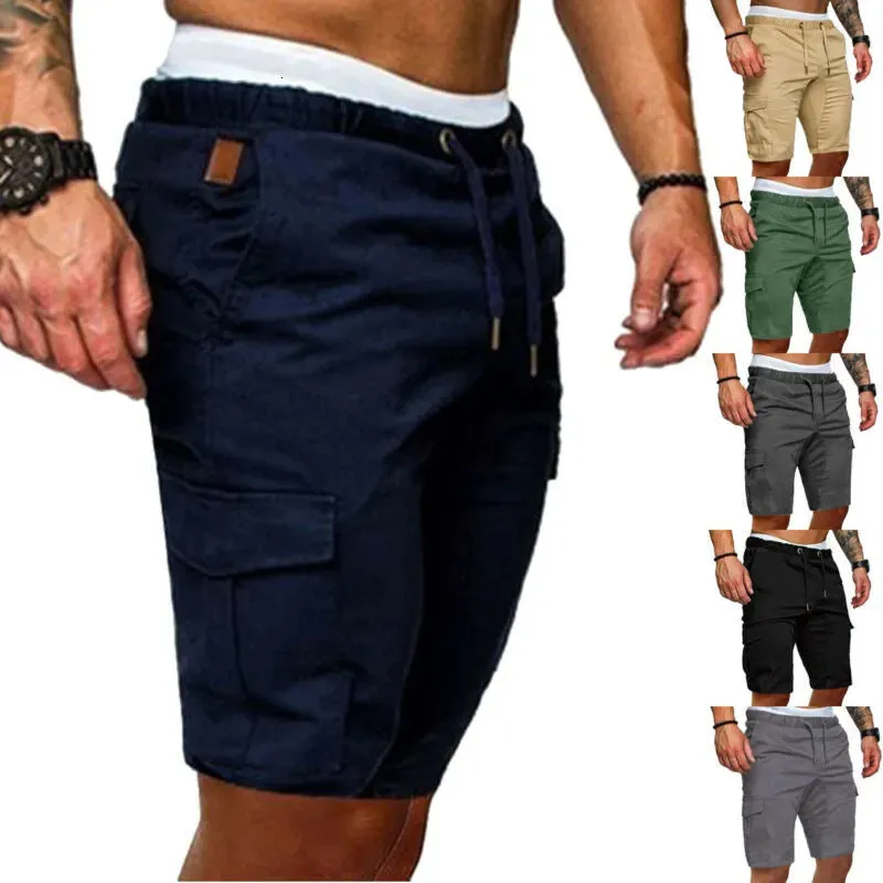 Men's Pants Mens Military Cargo Shorts Army Camouflage Tactical short cargo pants Men Loose Work Casual Short Plus Size bermuda masculina 221117