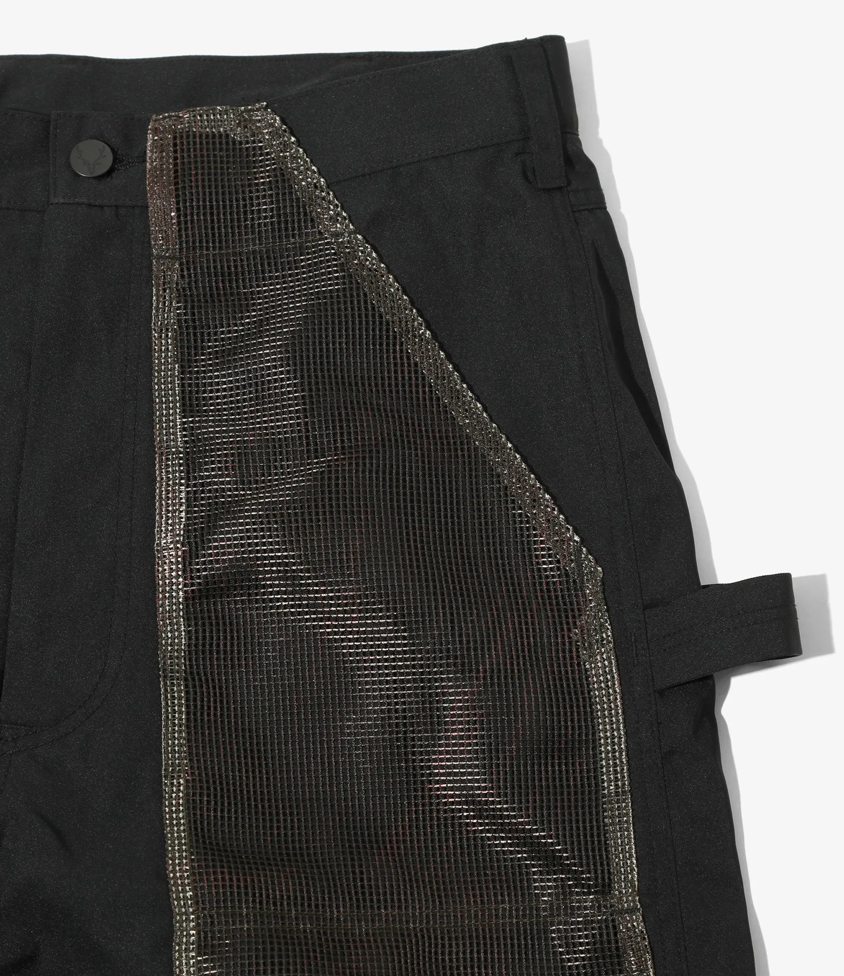 Mesh Panel Painter Pant – Black Back Sateen