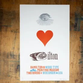 Original Print: I LOVE Hamilton