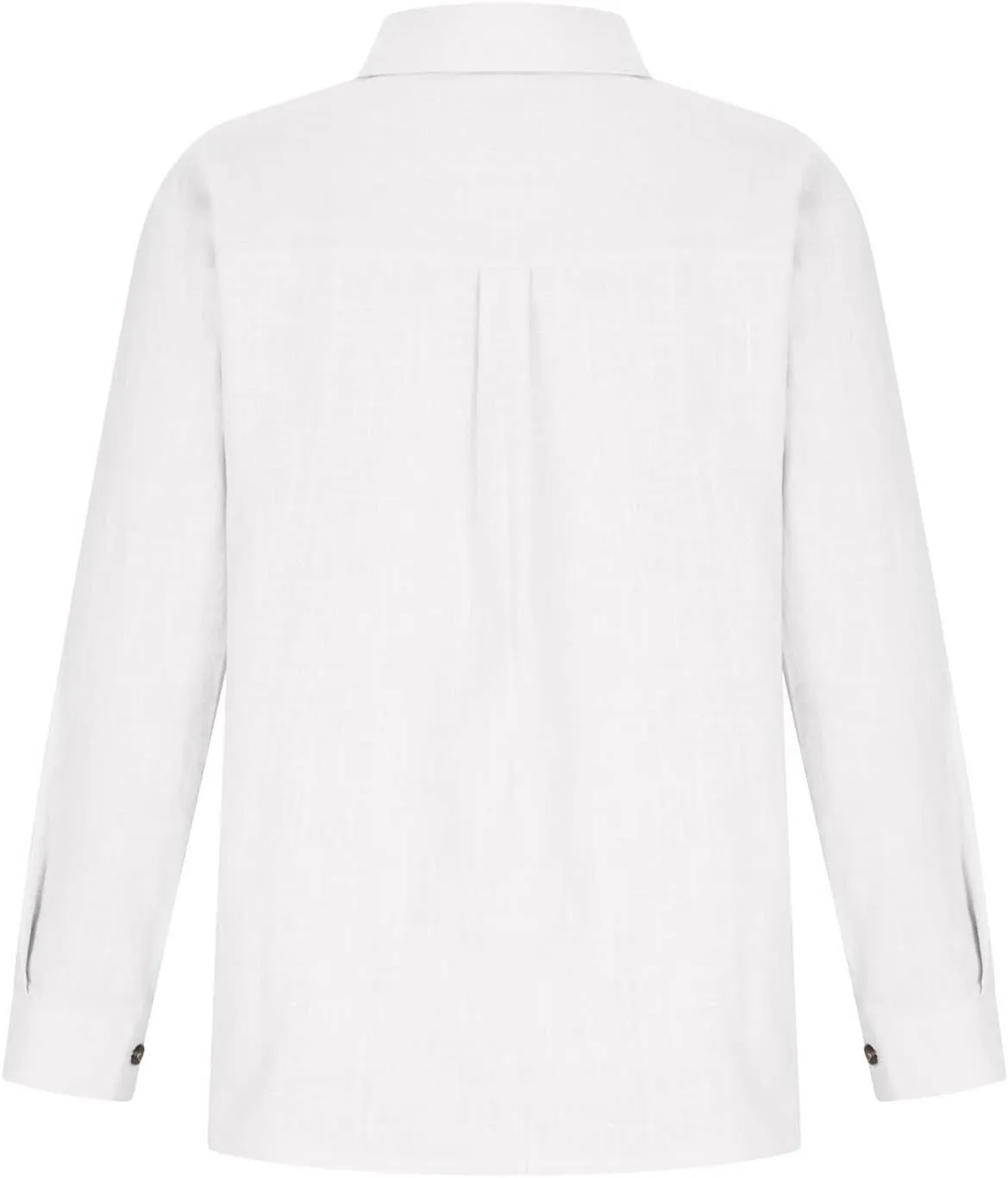 SMIDOW Womens Cotton Linen Button Down Shirt