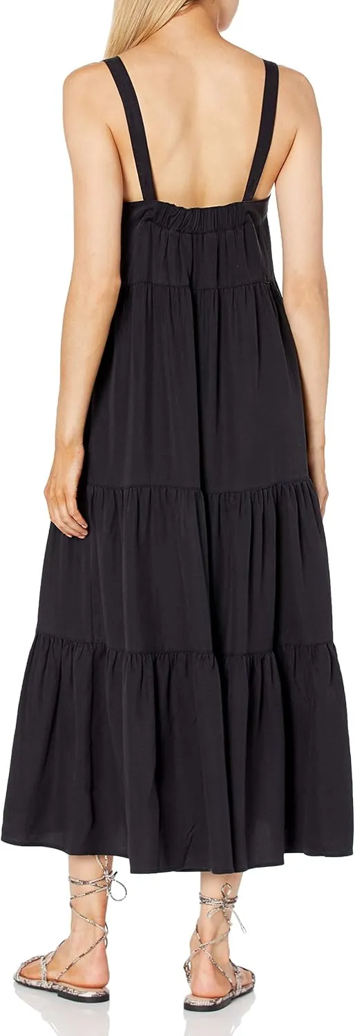 The Drop Women's Britt Tiered Maxi Tent Dress