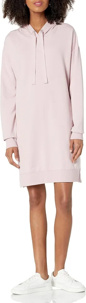 The Drop Women's Iona Long-Sleeve Hooded Mini Sweatshirt Dress