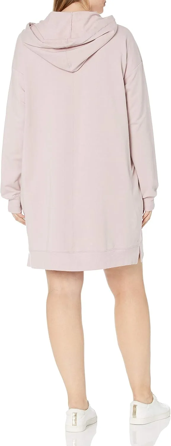 The Drop Women's Iona Long-Sleeve Hooded Mini Sweatshirt Dress