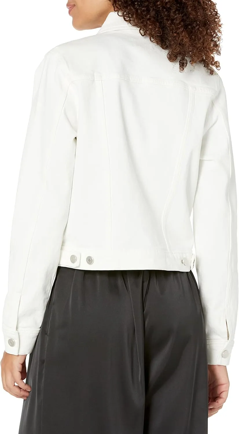 The Drop Women's Jai Cropped Denim Jacket