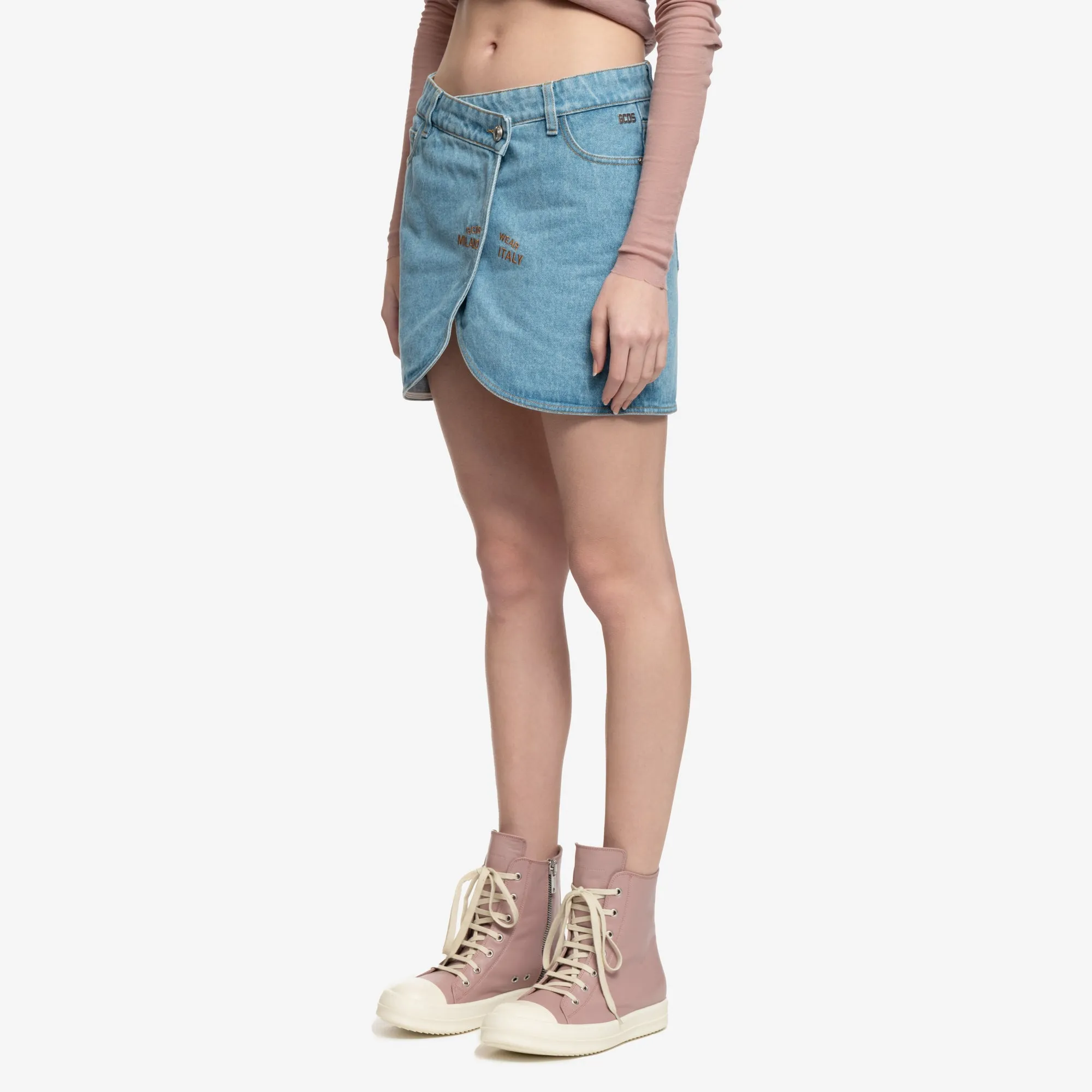 Womens Comma Denim Skirt