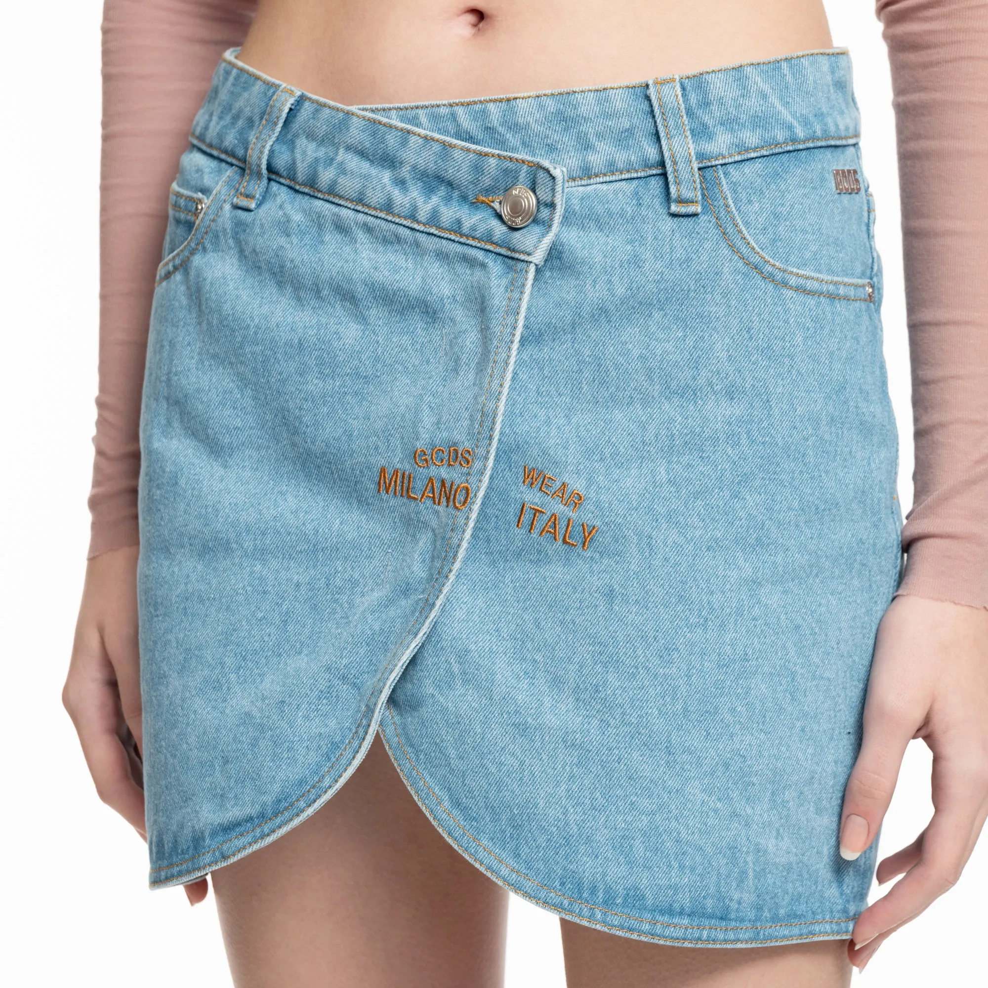 Womens Comma Denim Skirt
