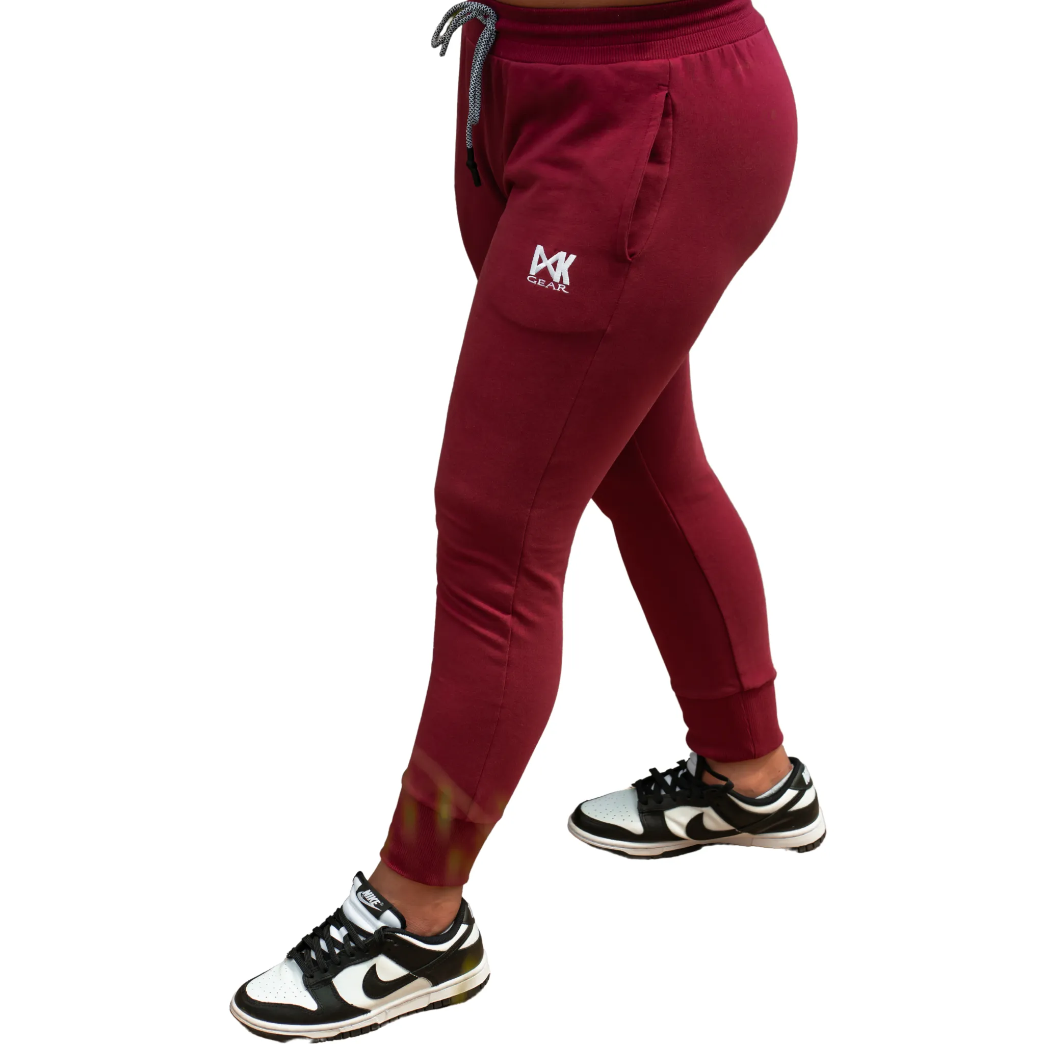 Women's Cropped Trackies - Grey