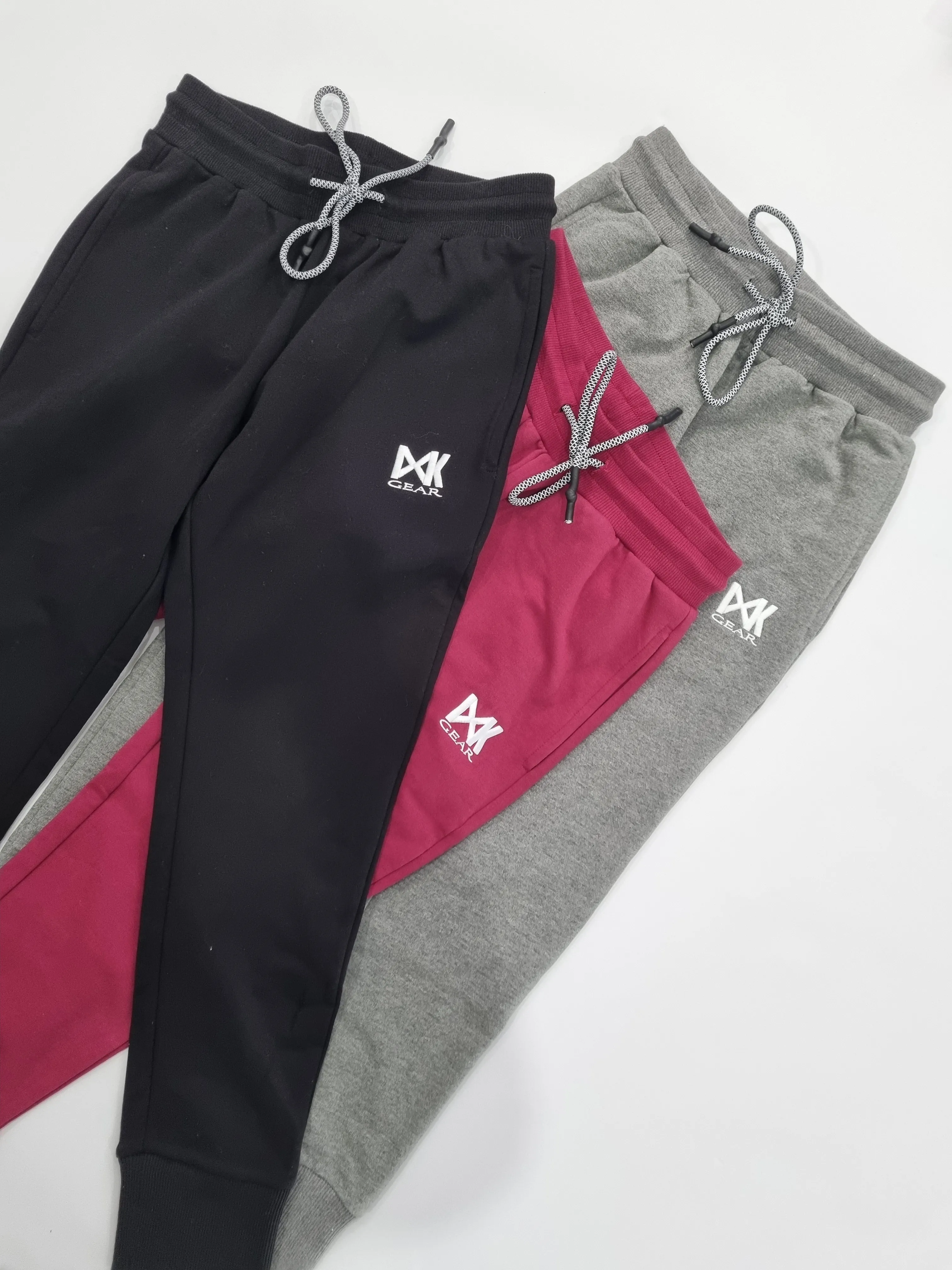 Women's Cropped Trackies - Grey