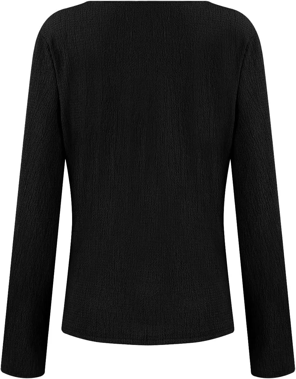 Womens Polo Shirts Long Sleeve Business Casual Tops Collared V Neck Ribbed Knit Sweater Slim Fit Trendy Blouses